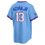 Crovyie A.Braves #13 Ronald Acuña Jr. Powder Blue 2026 City Connect Stadium Stitched Personalized Jerseys