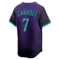 Crovyie A.Diamondbacks #7 Corbin Carroll Purple 2025 City Connect Limited Player Stitched Personalized Jerseys