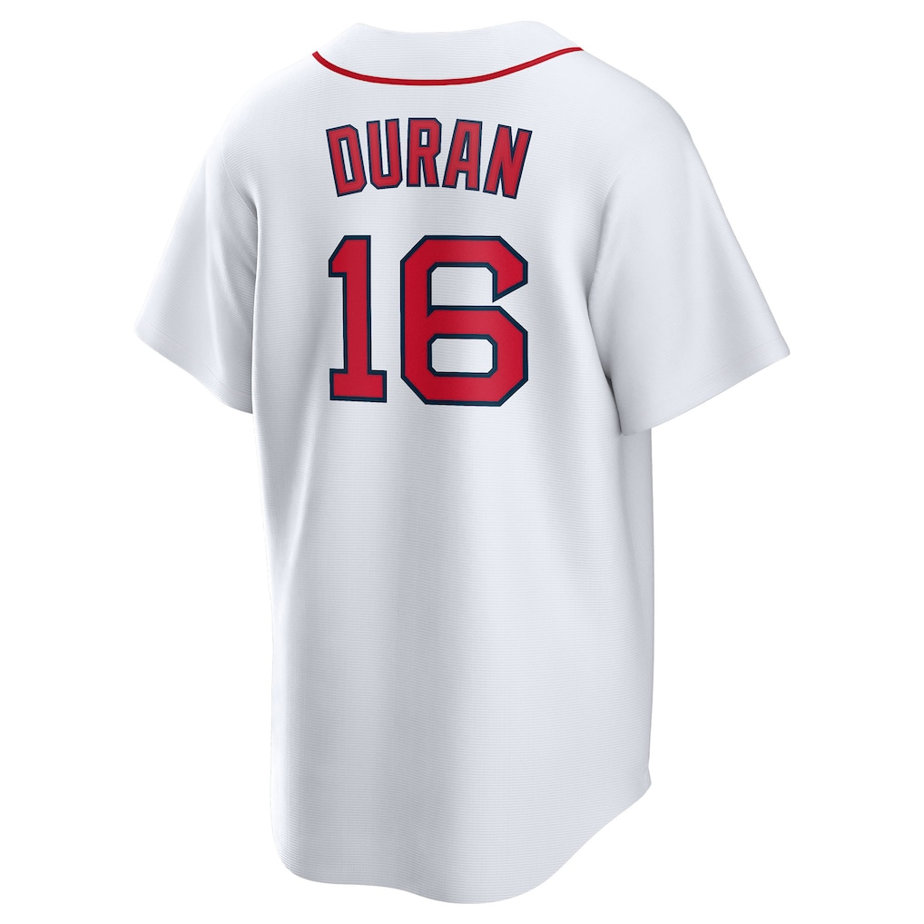 RONEY B.Red Sox #16 Jarren Duran White Home Replica Player Stitched Jersey