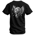 Blue Collar Skull Men's T-Shirt