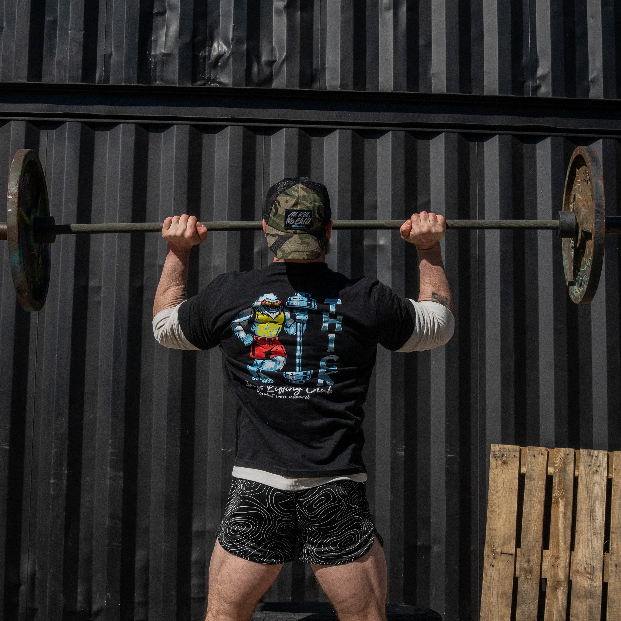 Thick Boys Lifting Club Yeti Men's T-Shirt