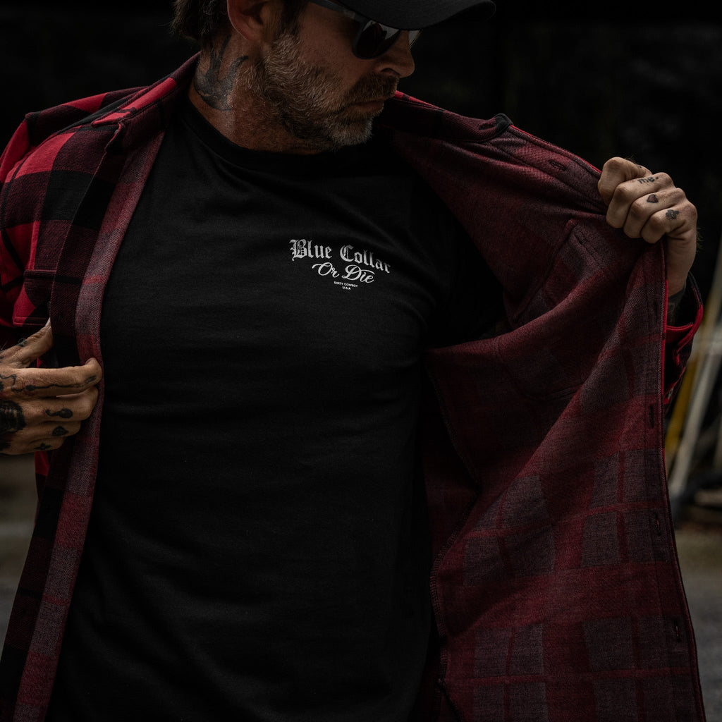 Blue Collar Or Die Men's T-Shirt