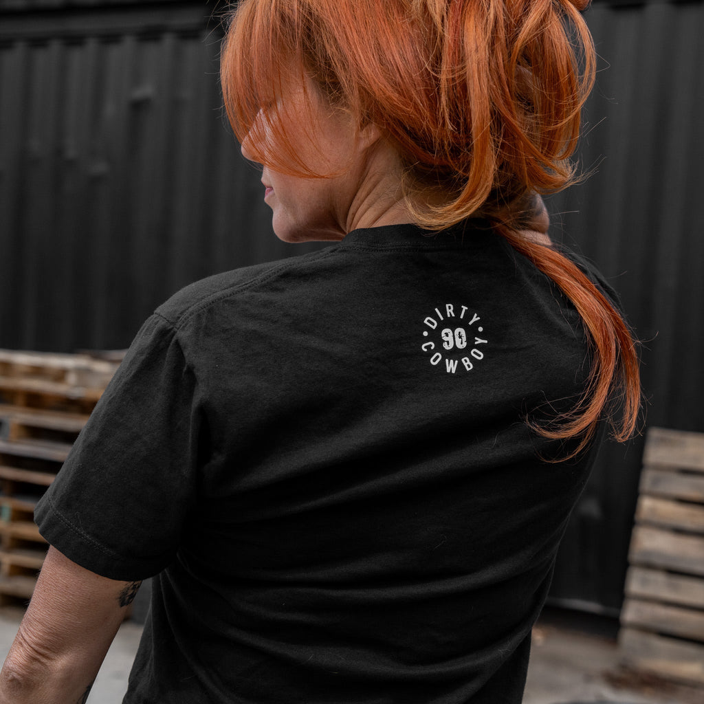 Corn Fed American Bred Women's Heavyweight Cropped T-Shirt