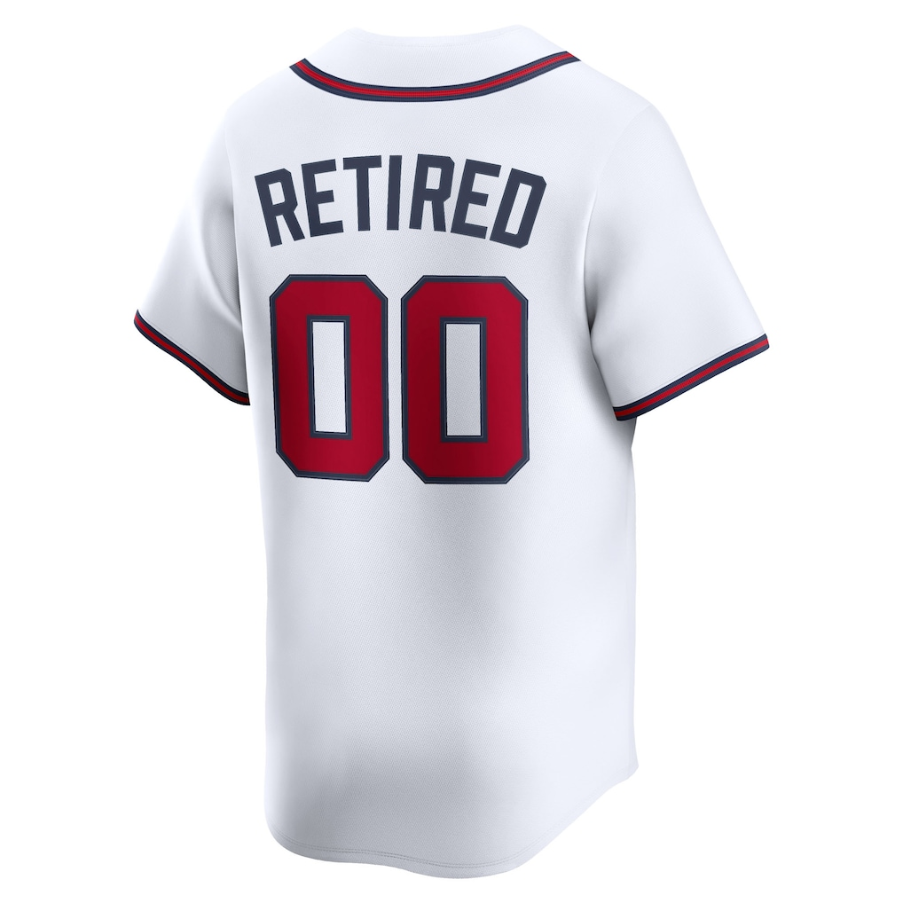 Crovyie Custom A.Braves White Home Limited Pick-A-Player Retired Roster Stitched Personalized Jerseys