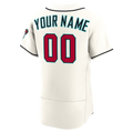 Crovyie Custom A.Diamondbacks Cream Home Authentic Stitched Personalized Jerseys
