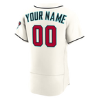 Crovyie Custom A.Diamondbacks Cream Home Authentic Stitched Personalized Jerseys