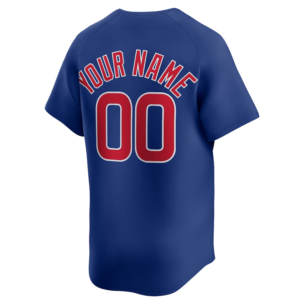 RONEY Custom C.Cubs Royal Alternate Limited Stitched Jersey
