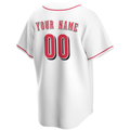 RONEY Custom C.Reds White Home Replica Jersey Stitched Jersey