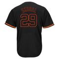 RONEY D.Tigers #29 Tarik Skubal Profile Black Big & Tall Pop Fashion Stitched Jersey