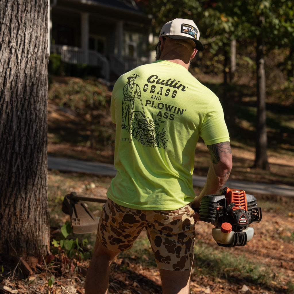 Cutting Grass & Plowin' Ass Men's T-Shirt