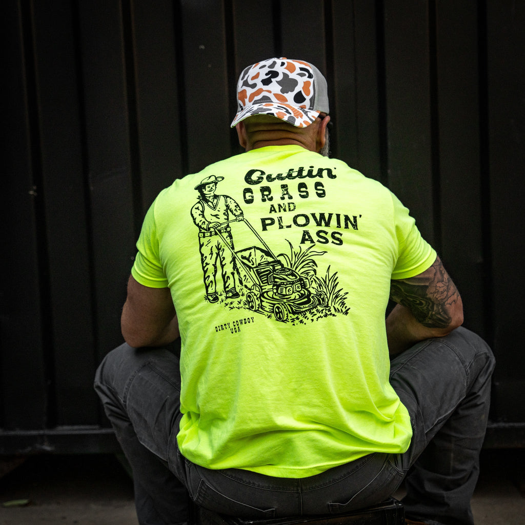 Cutting Grass & Plowin' Ass Men's T-Shirt