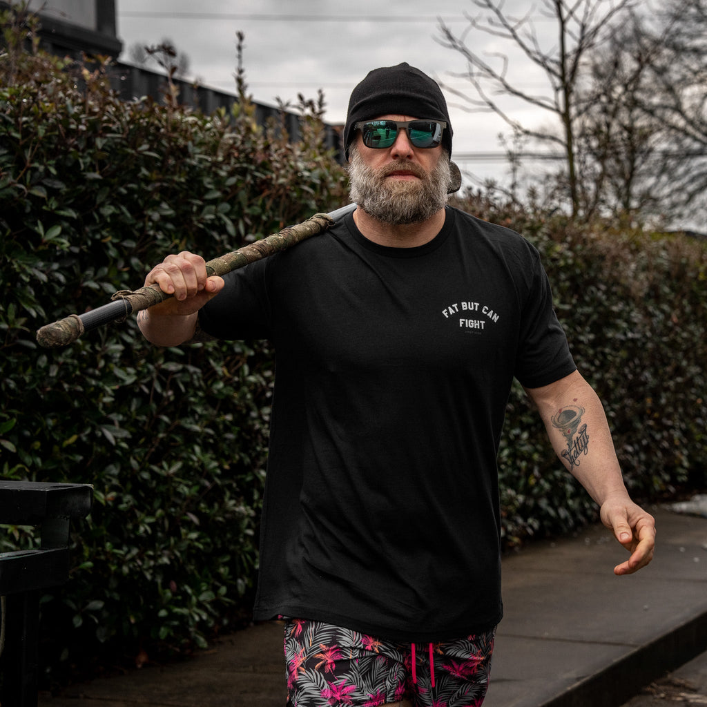 Fat But Can Fight Men's T-Shirt