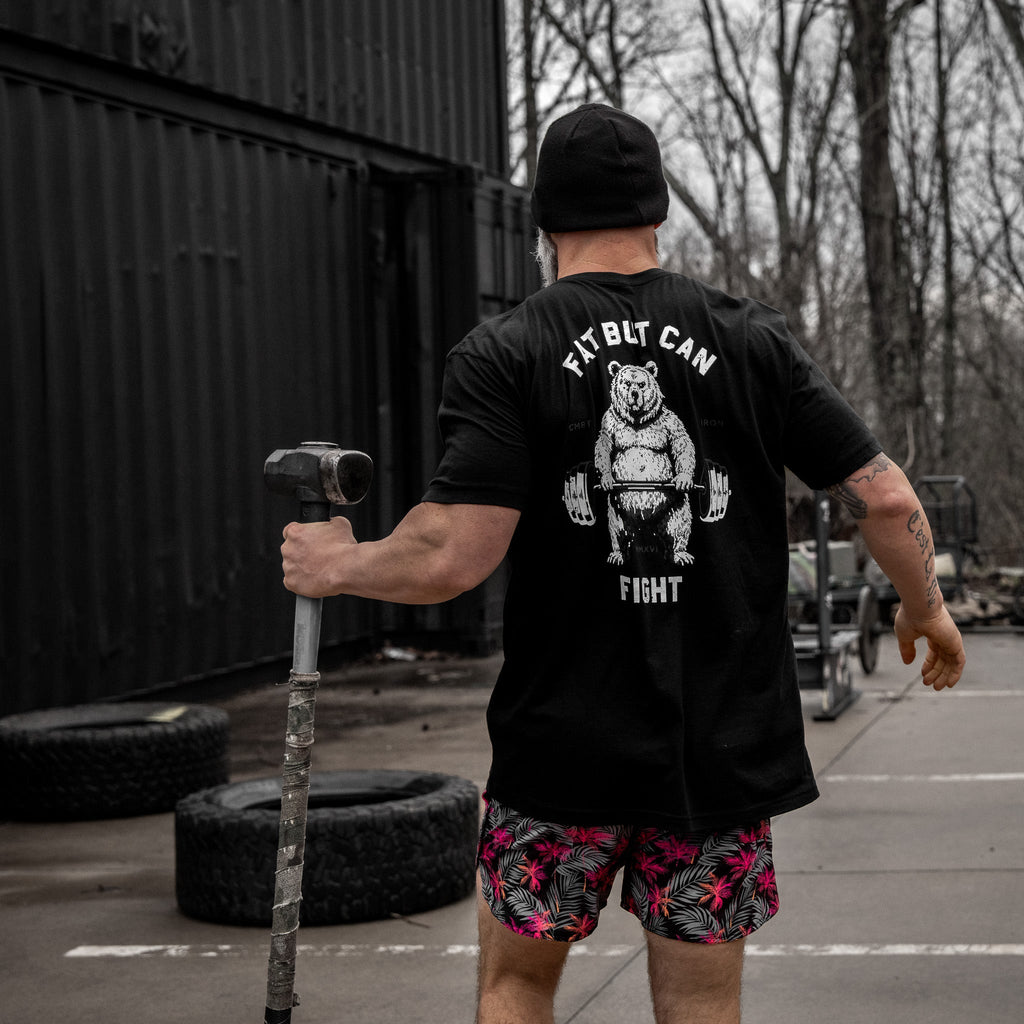 Fat But Can Fight Men's T-Shirt