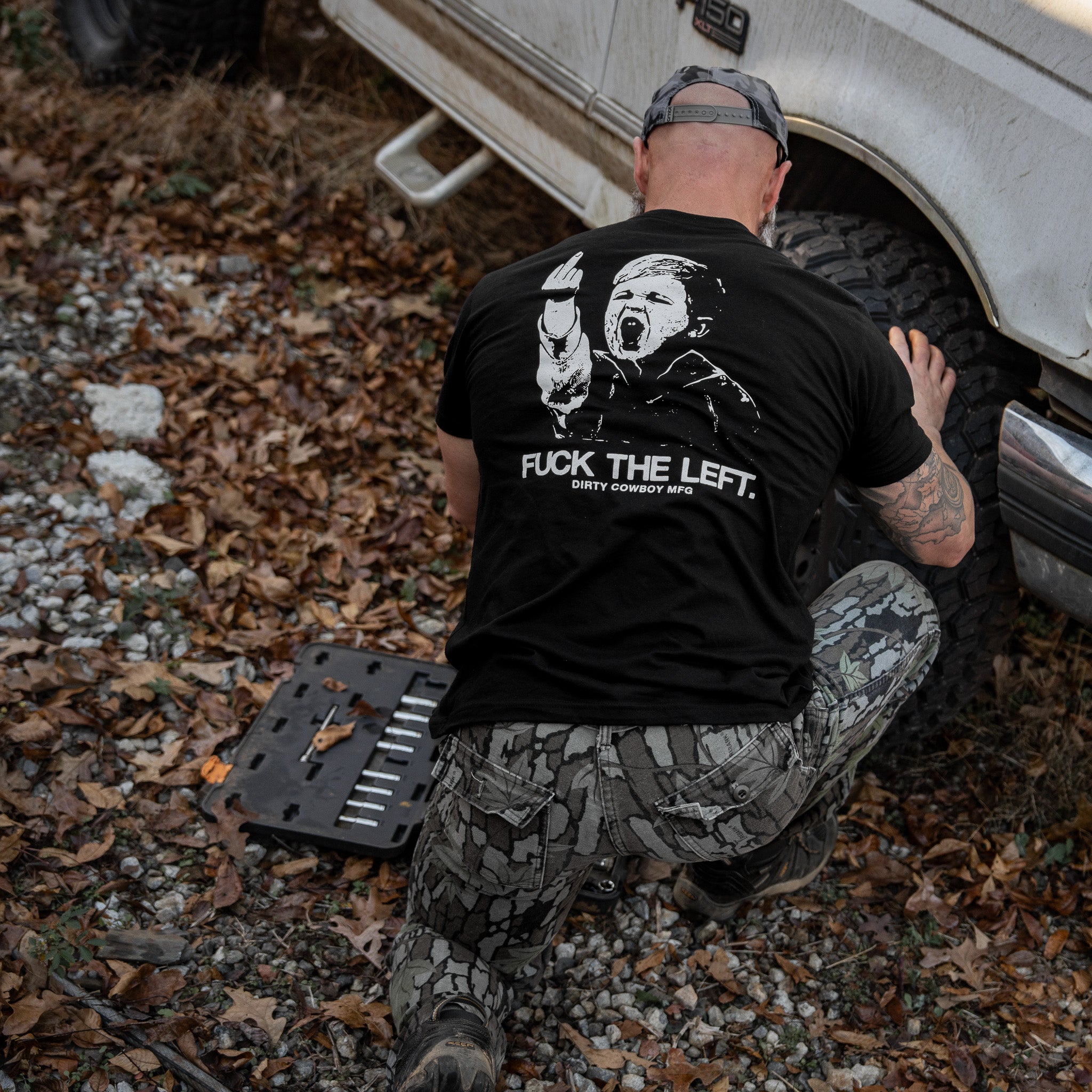F*ck The Left Men's T-Shirt