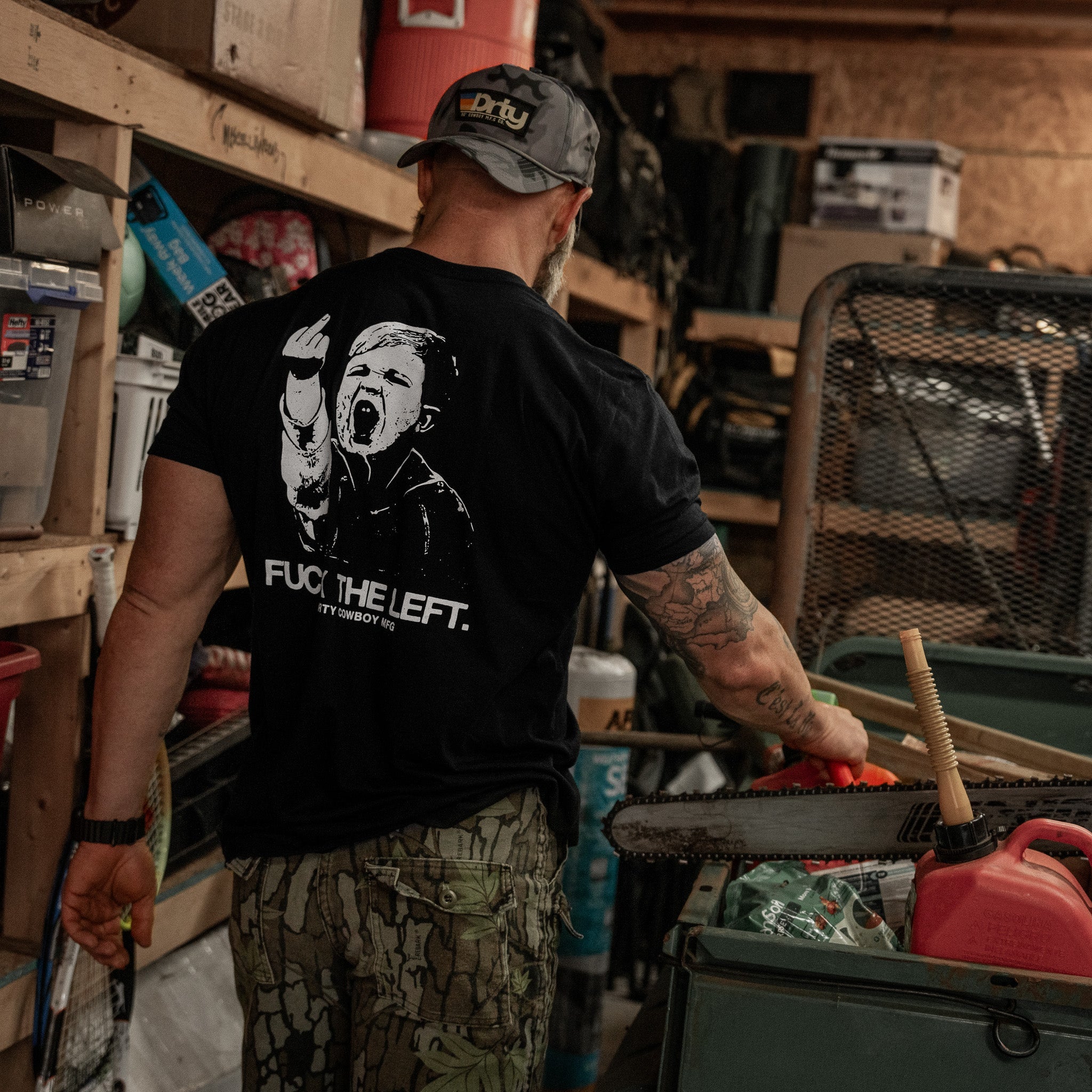 F*ck The Left Men's T-Shirt