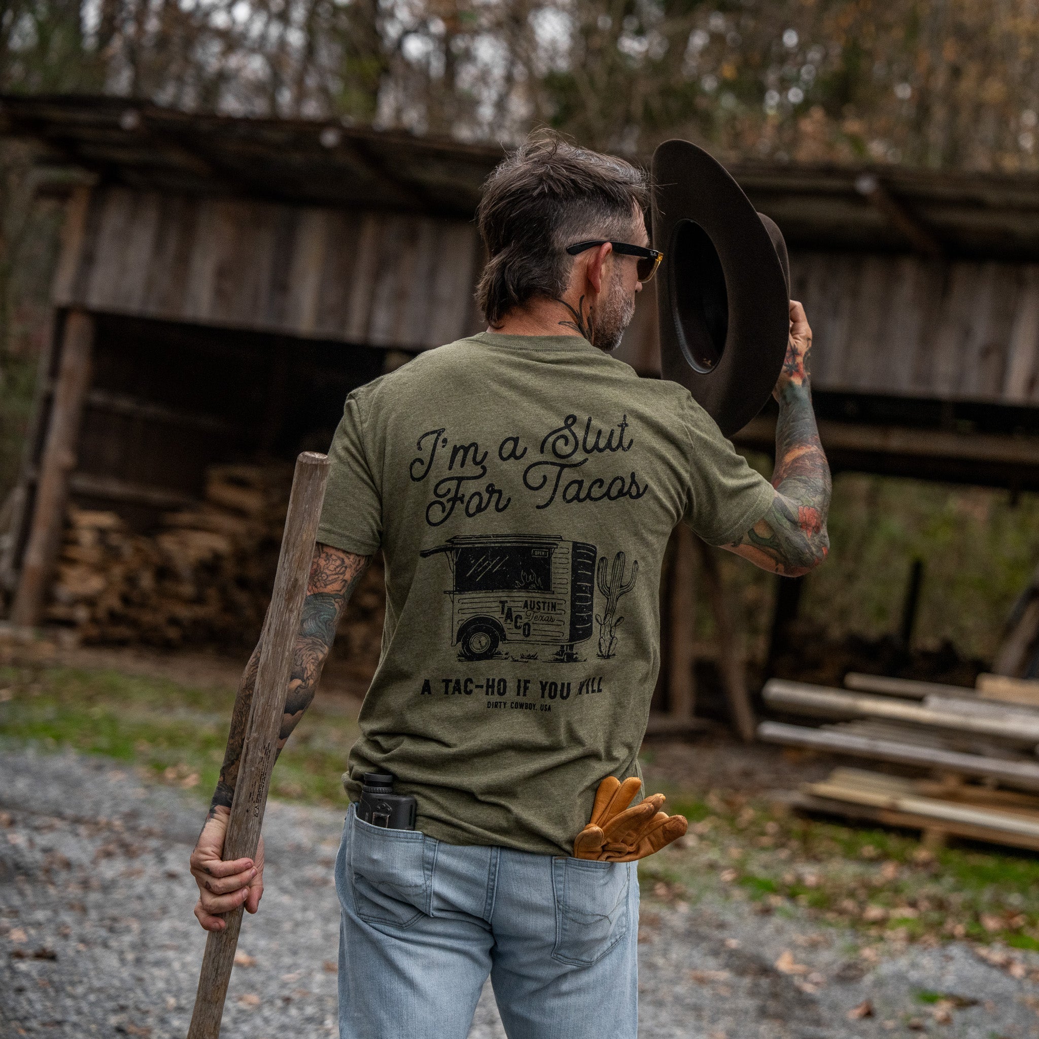 Slut For Taco's Men's T-Shirt