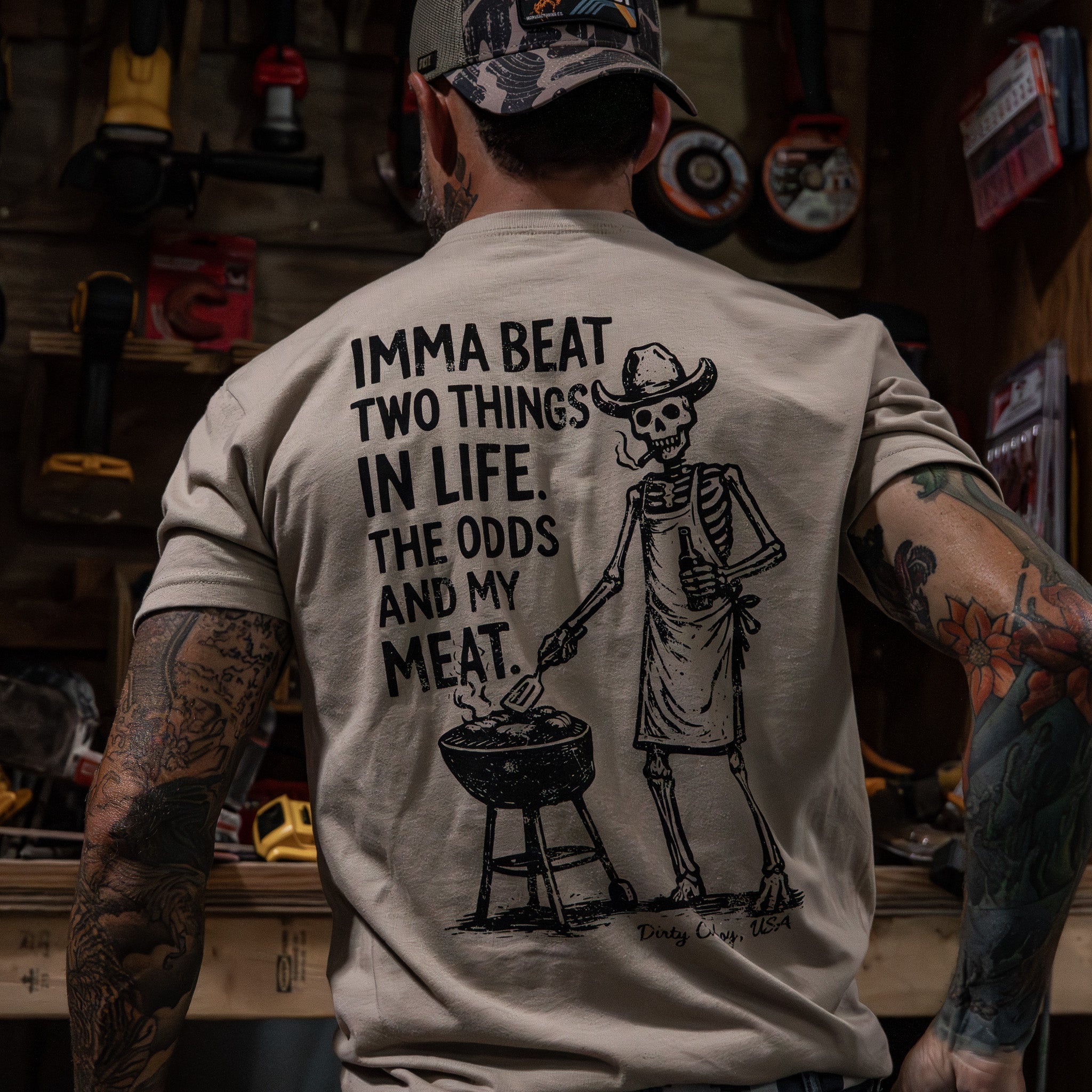 Imma Beat Two Things In Life Men's T-Shirt