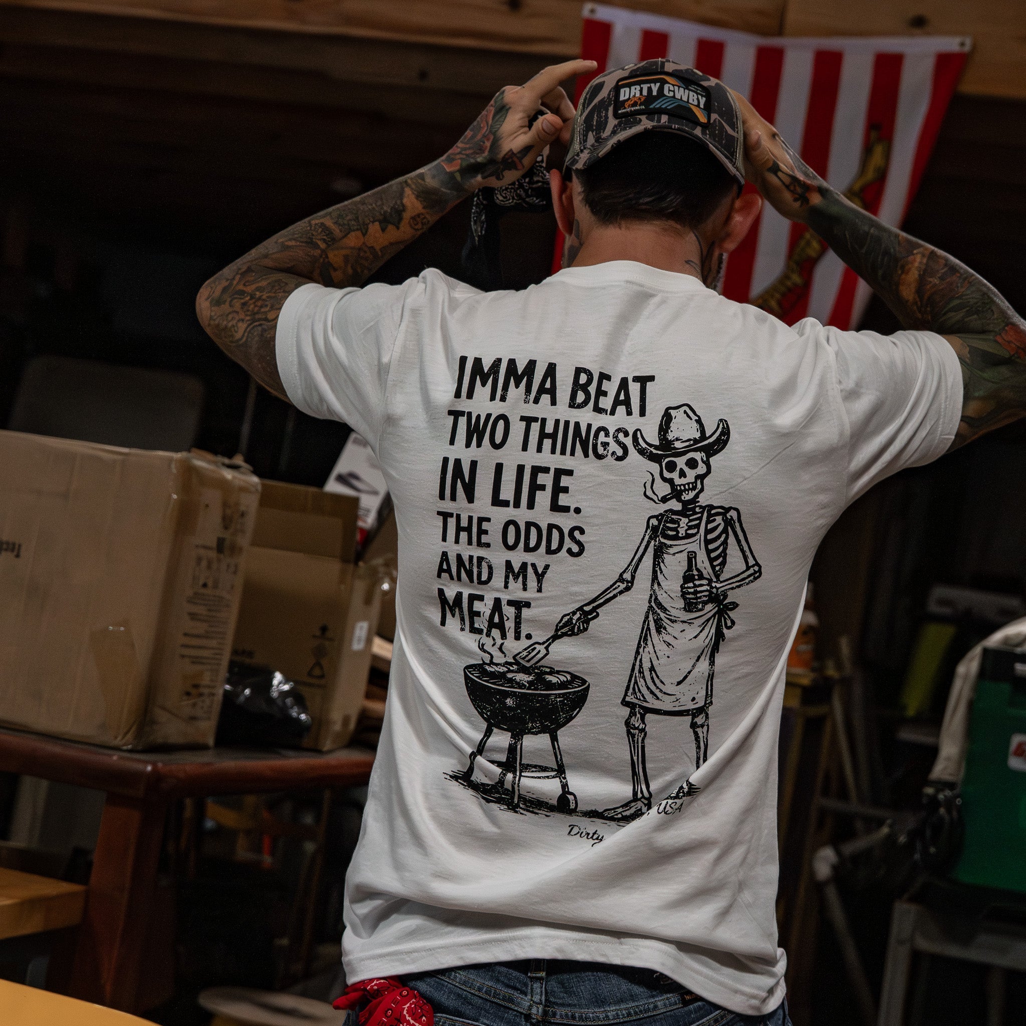 Imma Beat Two Things In Life Men's T-Shirt