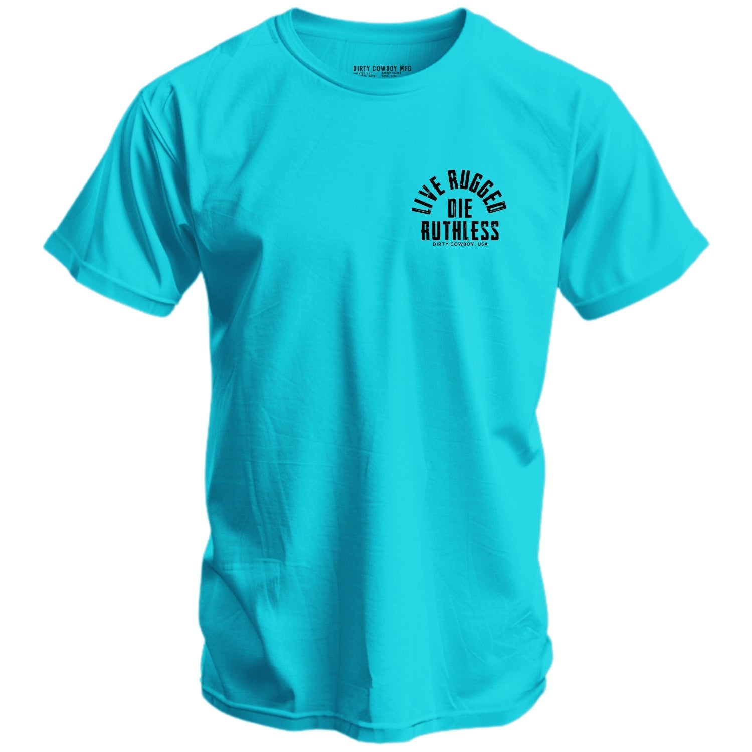 Live Rugged Die Ruthless Men's T-Shirt