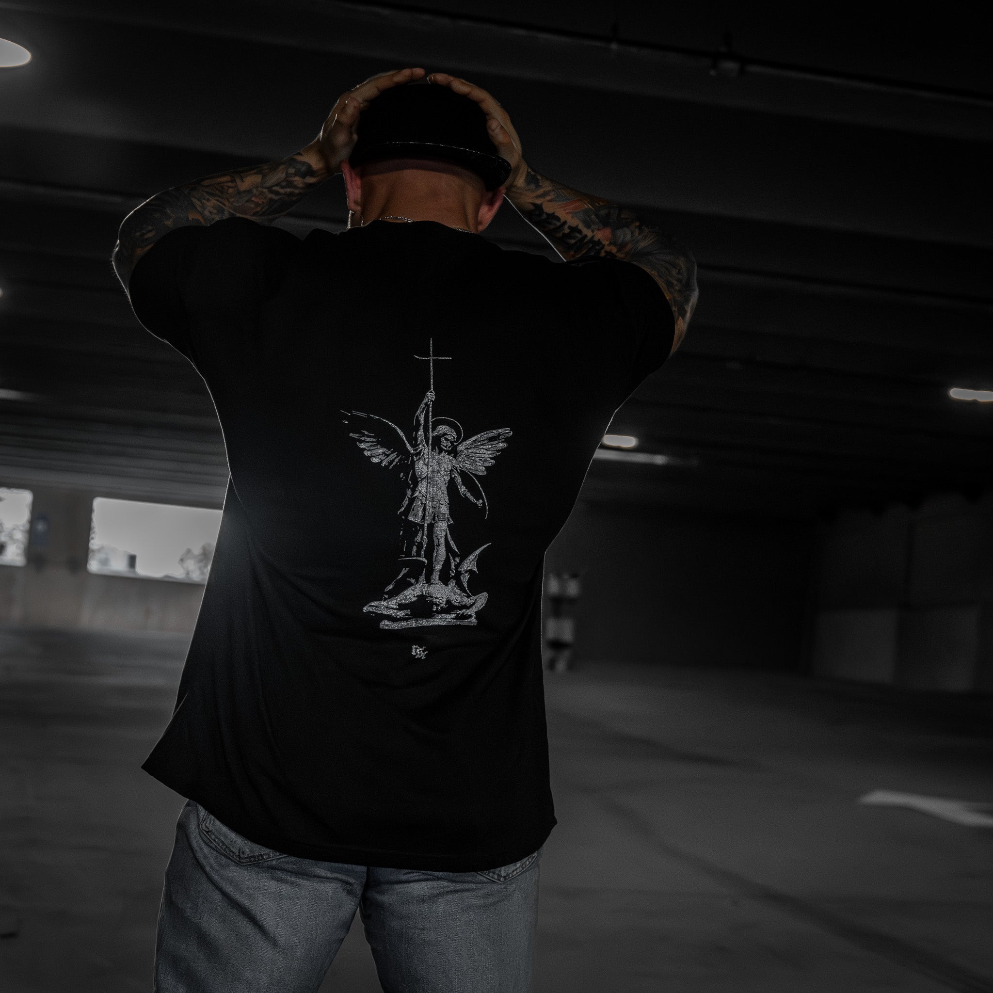 The Lord Is A Man Of War Heavyweight Men's T-Shirt