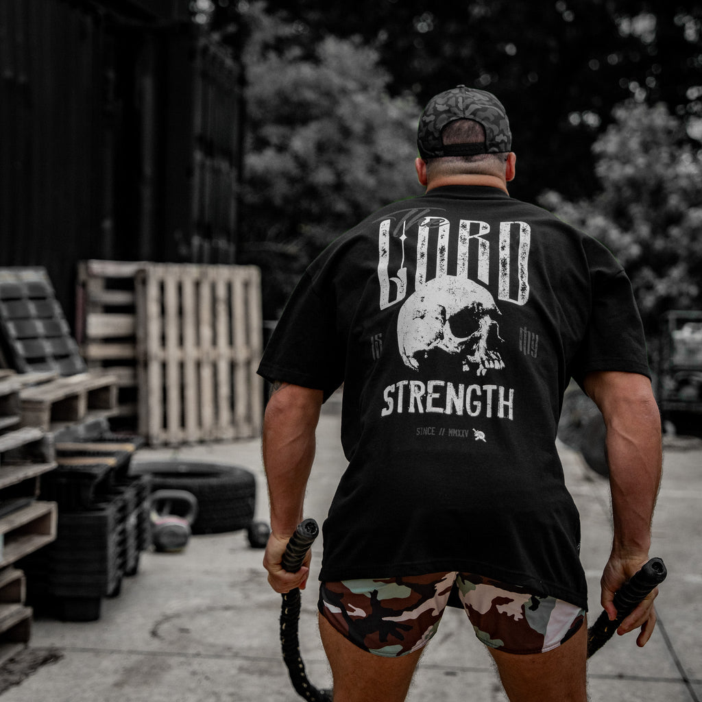 The Lord Is My Strength Heavyweight Men's T-Shirt