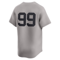 RONEY NNY.Yankees #99 Aaron Judge Gray Road Limited Player Stitched Jersey