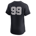 RONEY NY.Yankees #99 Aaron Judge Navy Alternate 1 Elite Player Stitched Jersey