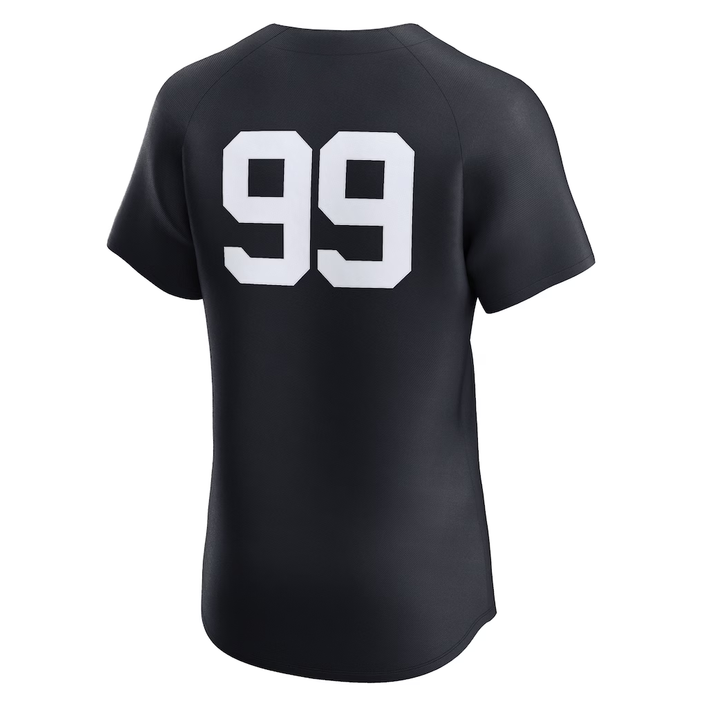 RONEY NY.Yankees #99 Aaron Judge Navy Alternate 2 Elite Stitched Jersey