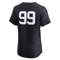 RONEY NY.Yankees #99 Aaron Judge Navy Alternate 2 Elite Stitched Jersey
