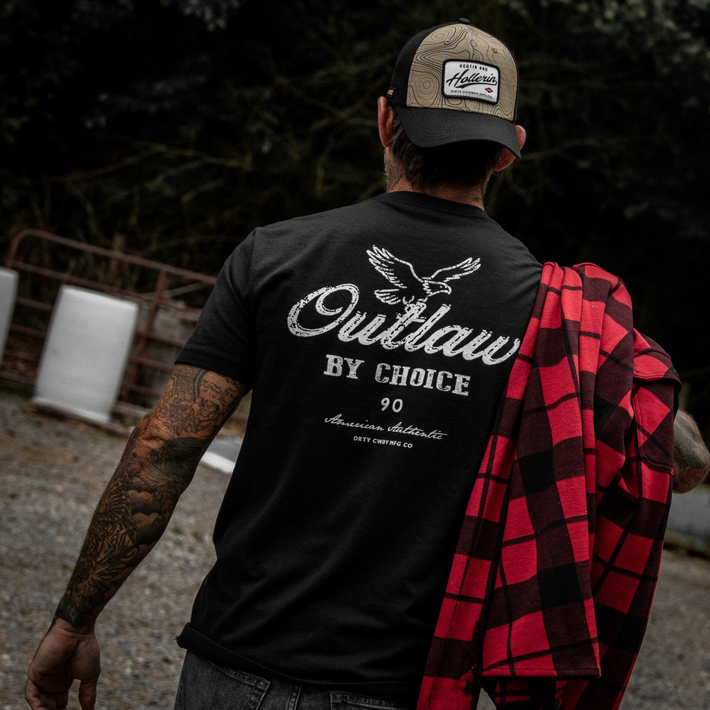 Outlaw By Choice Men's T-Shirt