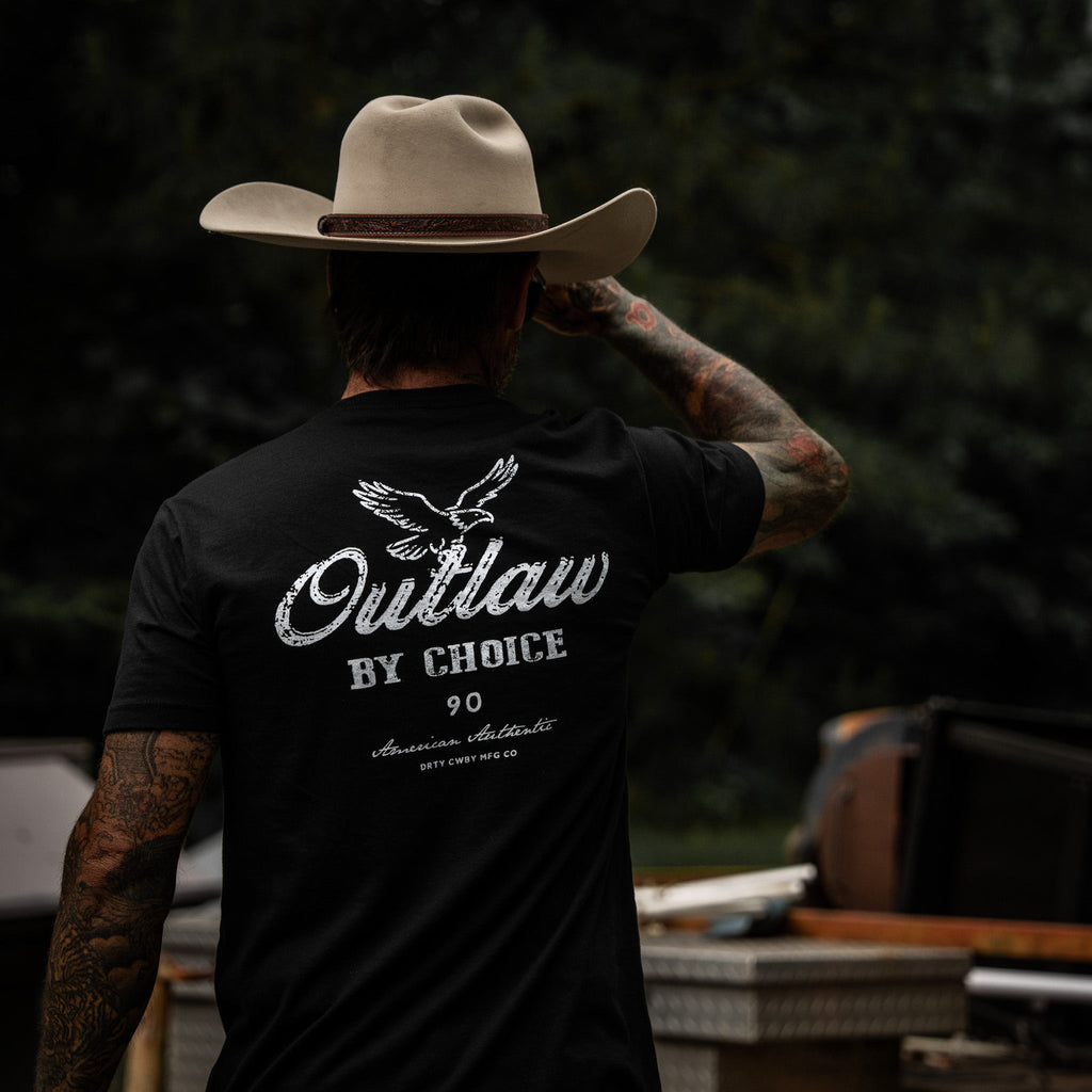 Outlaw By Choice Men's T-Shirt