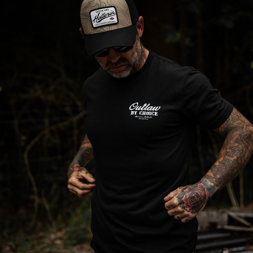 Outlaw By Choice Men's T-Shirt