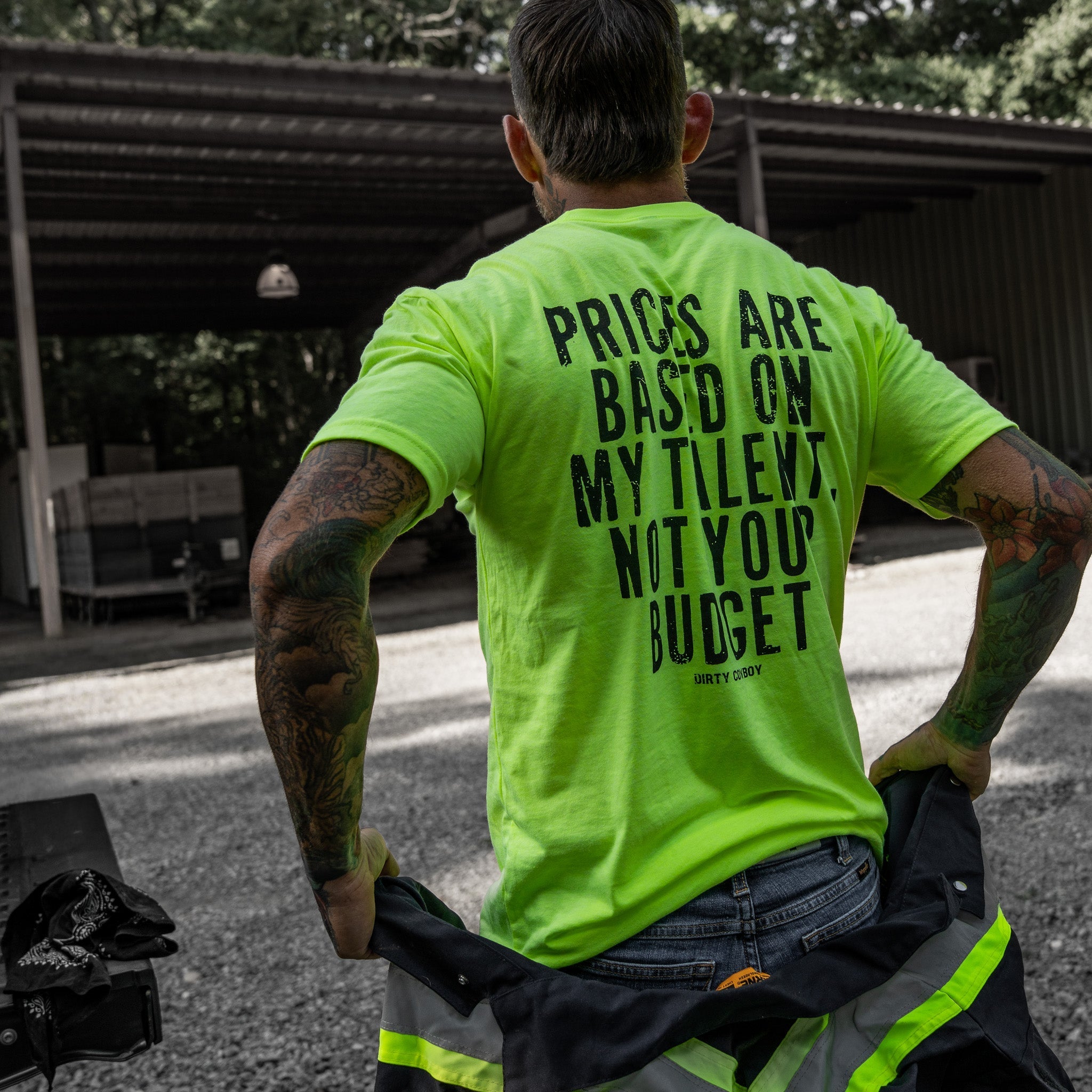 My Prices Are Based On My Talent Men's T-Shirt