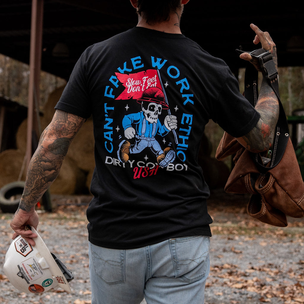 Can't Fake Work Ethic Men's T-Shirt