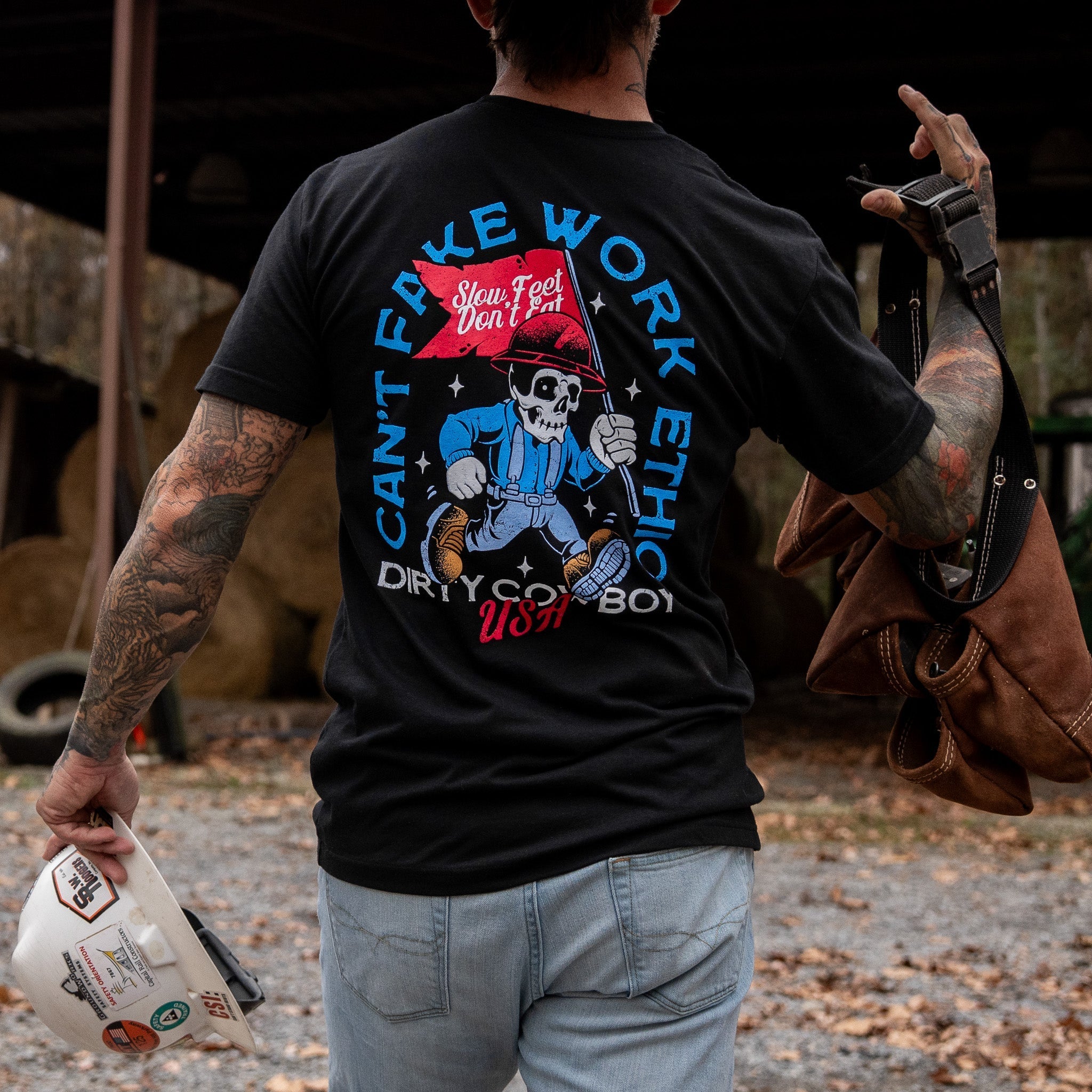 Can't Fake Work Ethic Men's T-Shirt