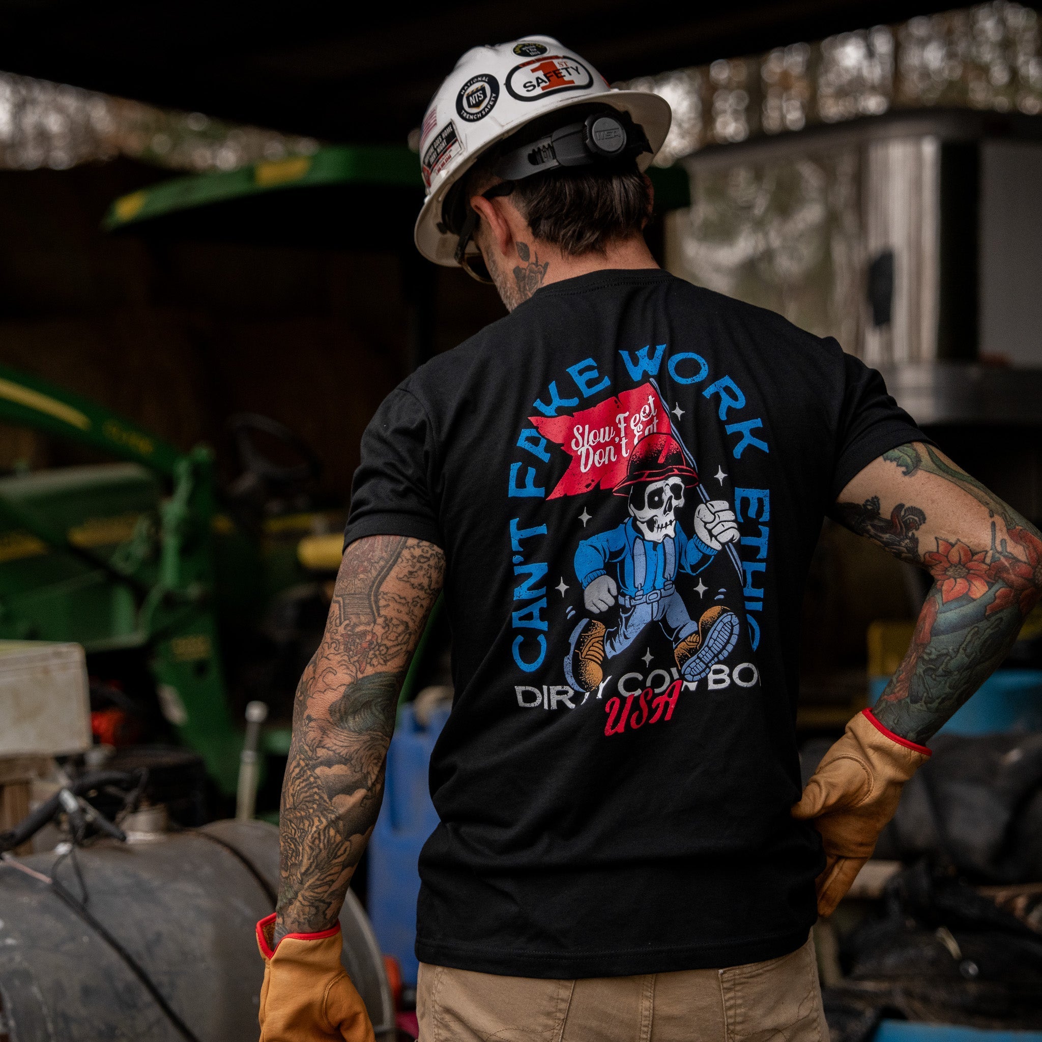 Can't Fake Work Ethic Men's T-Shirt