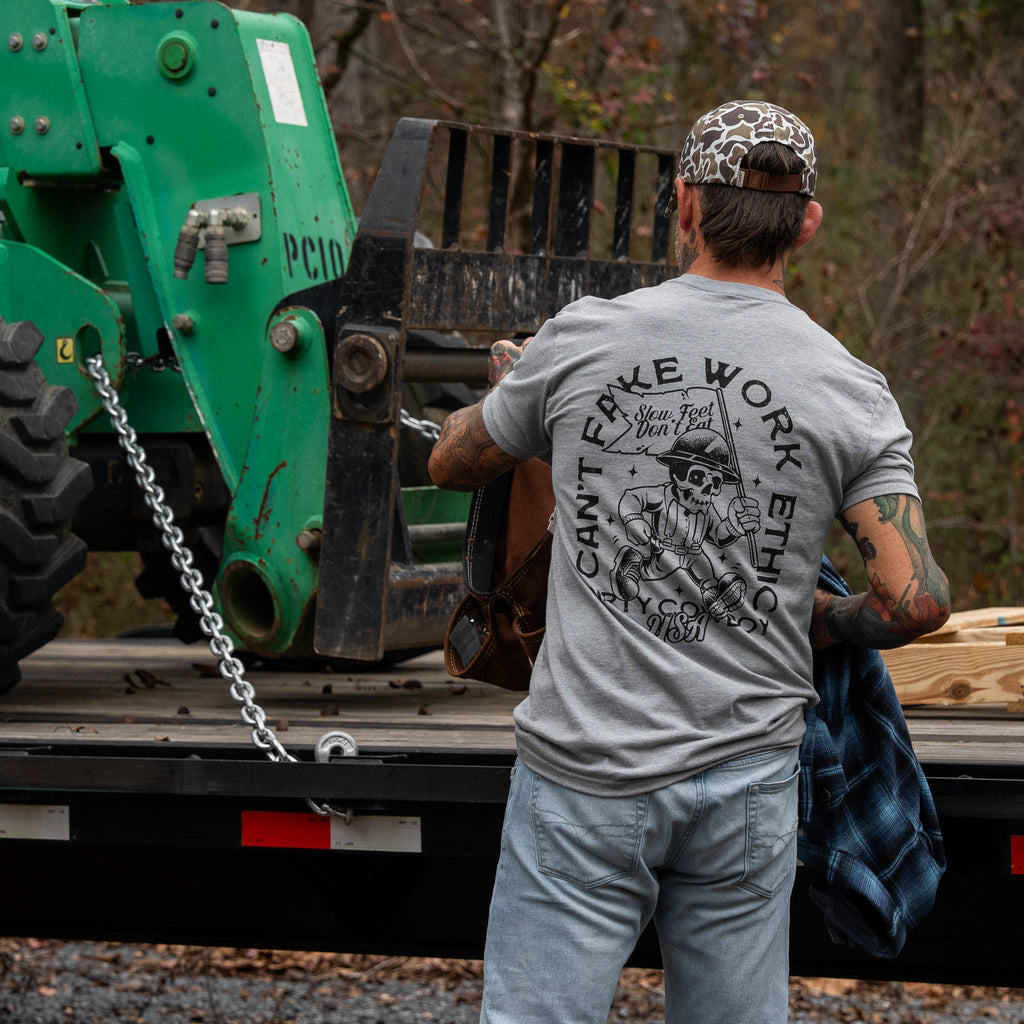 Can't Fake Work Ethic Men's T-Shirt