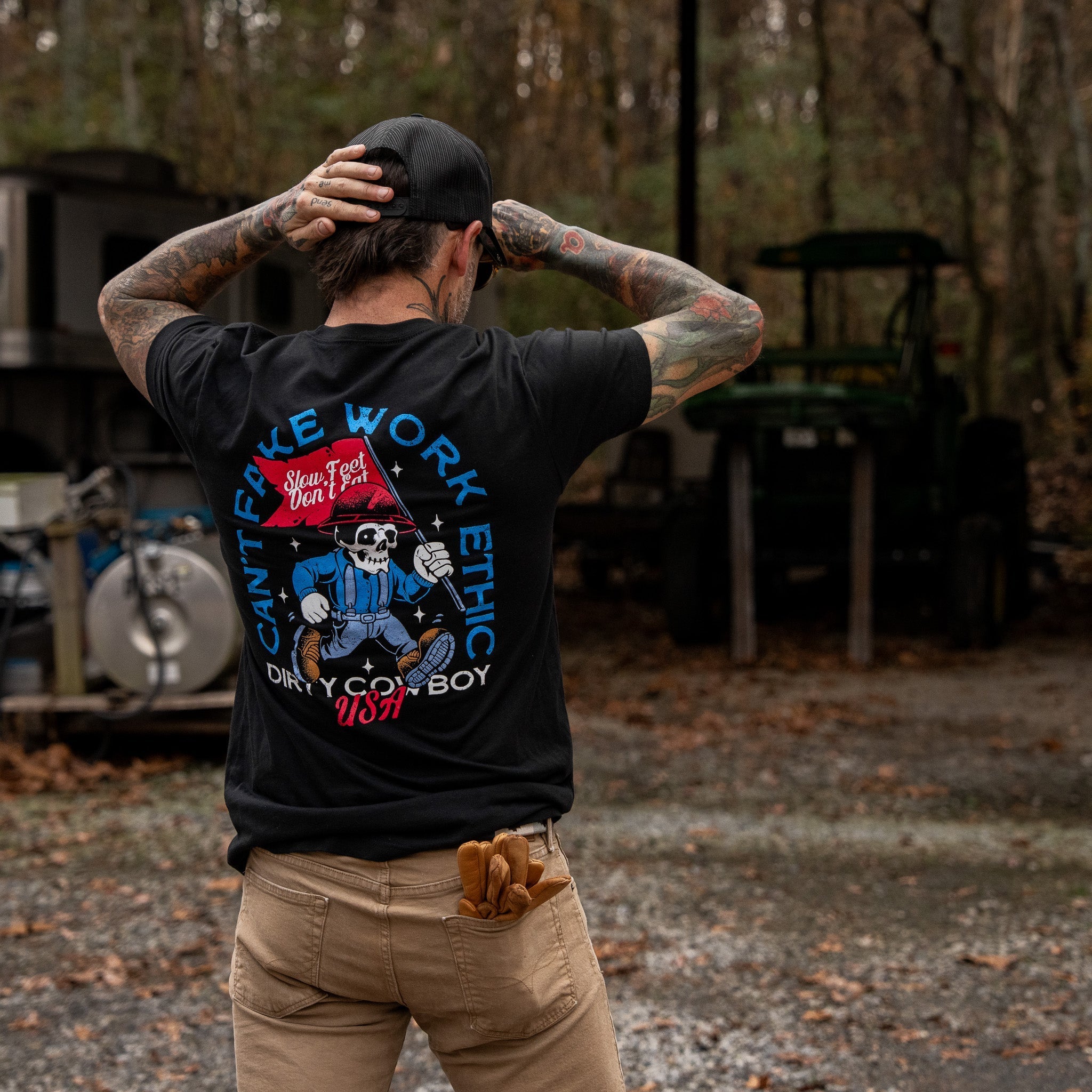 Can't Fake Work Ethic Men's T-Shirt