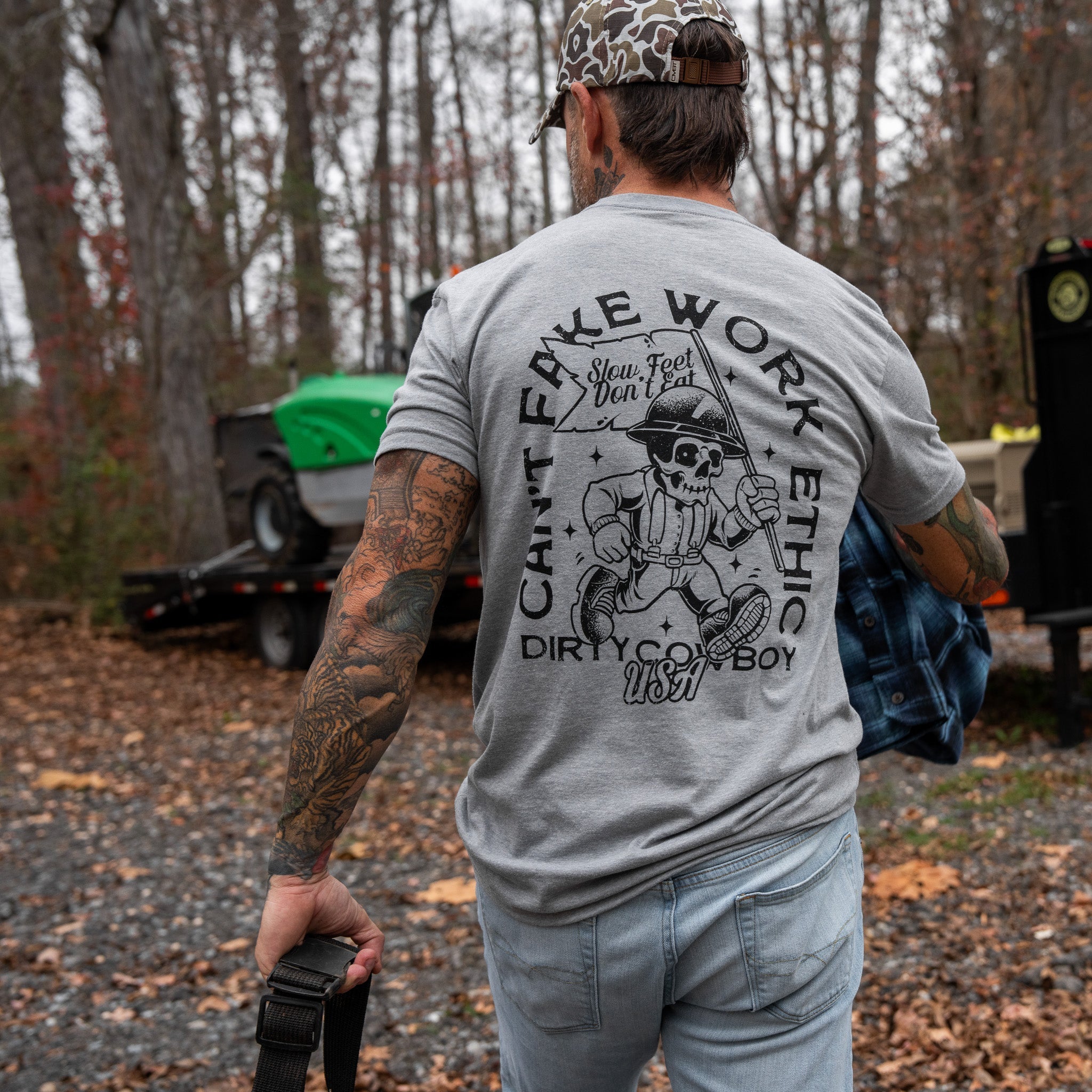 Can't Fake Work Ethic Men's T-Shirt