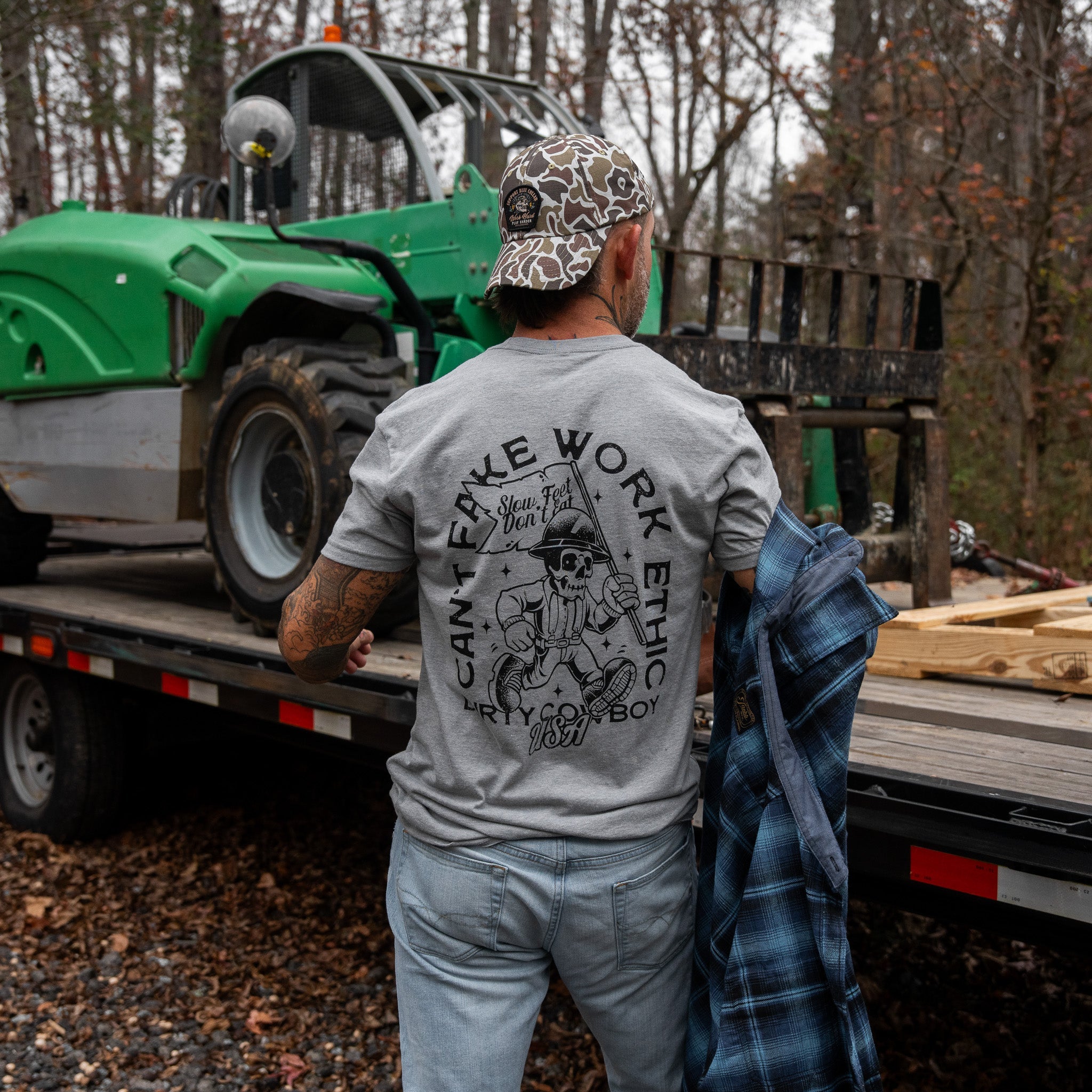 Can't Fake Work Ethic Men's T-Shirt