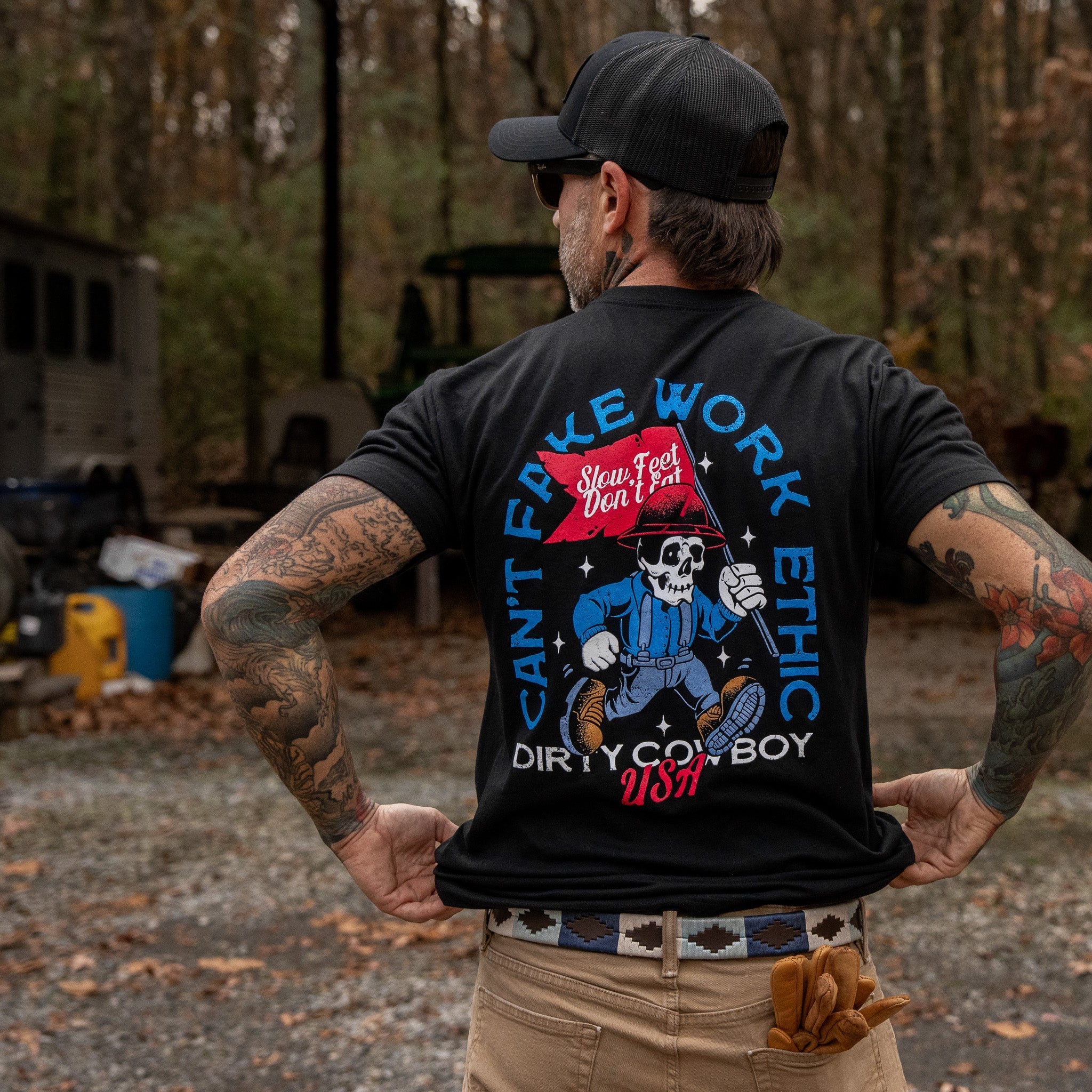 Can't Fake Work Ethic Men's T-Shirt