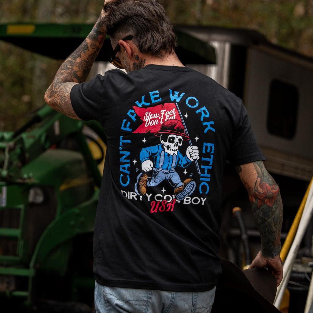 Can't Fake Work Ethic Men's T-Shirt