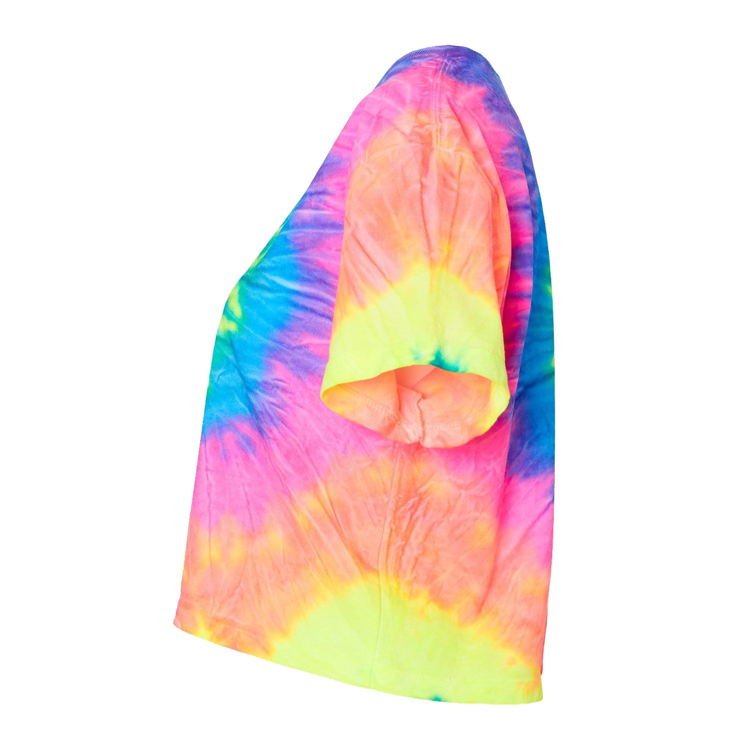 Nobody Owes You Shit Skull Women's Crop Heavyweight Tee