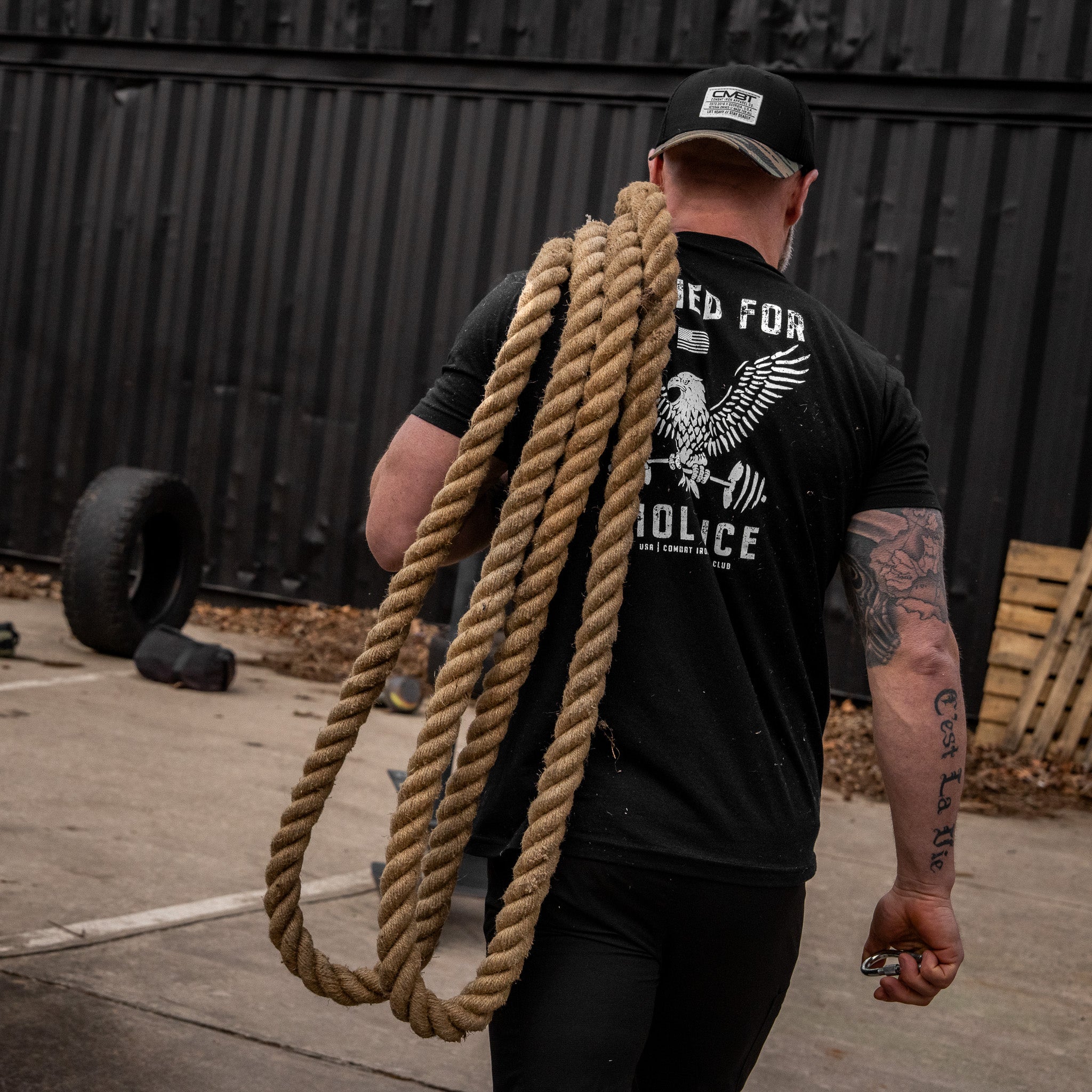 Trained for Violence  Men's T-Shirt