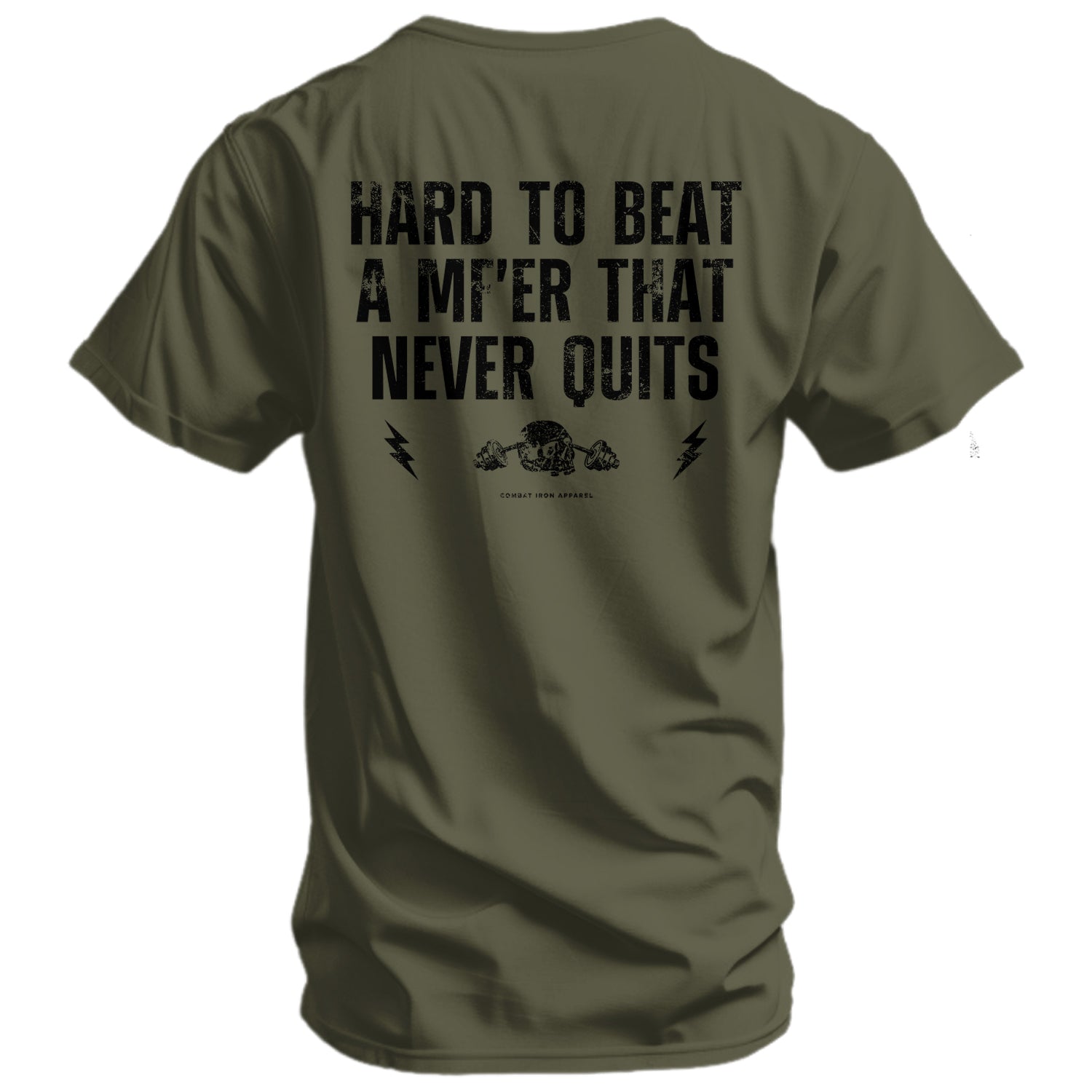 Crovyie cheap jerseys Ordering Hard To Beat A Mf'er That Never Quits Men's T-Shirt