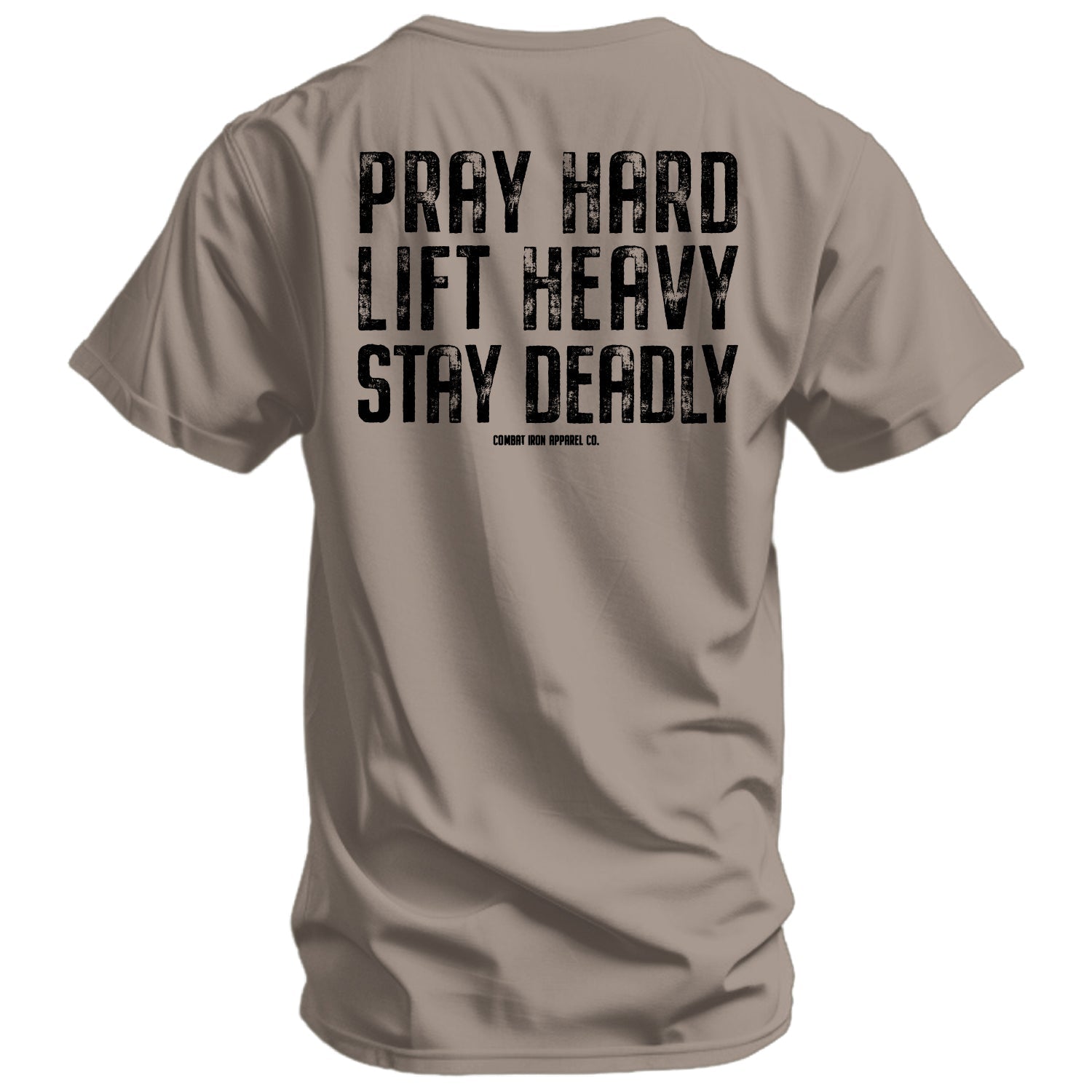 Crovyie cheap jerseys Ordering Pray Hard. Lift Heavy. Stay Deadly. V2 Men's T-Shirt