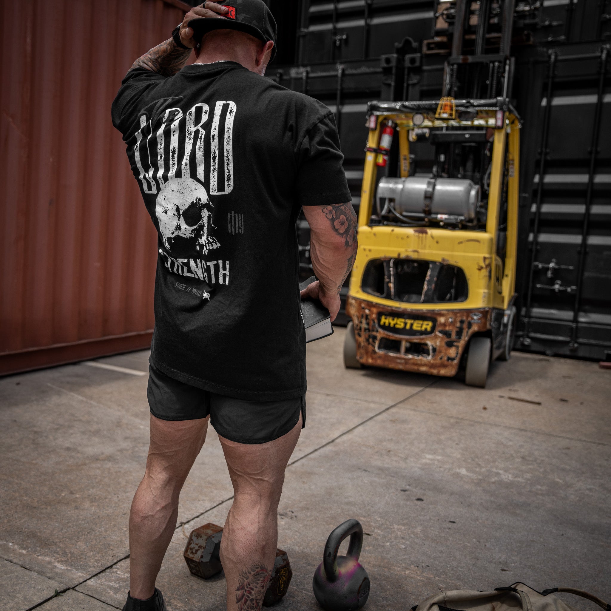 The Lord Is My Strength Heavyweight Men's T-Shirt