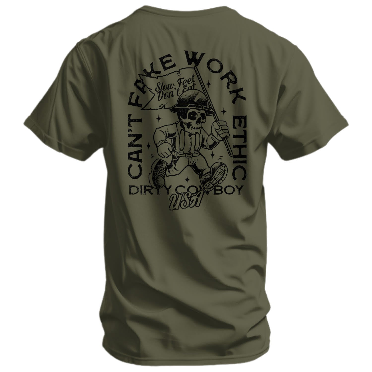 Crovyie cheap jerseys Ordering Can't Fake Work Ethic Men's T-Shirt