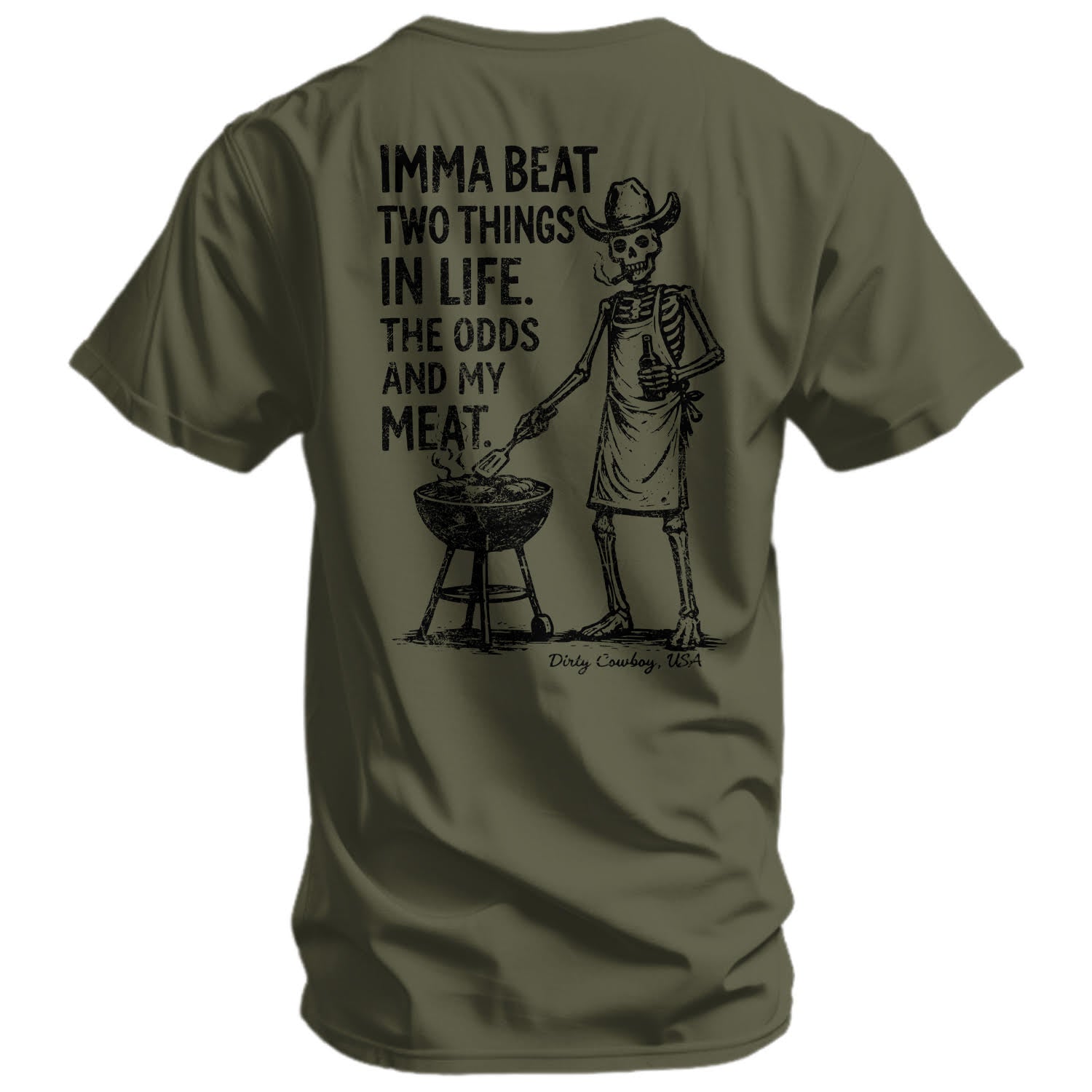 Crovyie cheap jerseys Ordering Imma Beat Two Things In Life Men's T-Shirt