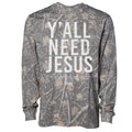 Y'all Need Jesus Men's Long Sleeve